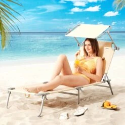 Sonnenliege Hawaii Beige Alu 195x60x30cm -Elholly Geschaft 050d89f1c139209288ec3c0f9dd3fb48 de 101421d 10