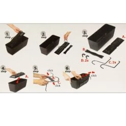 Balkonkasten Ratolla Anthrazit 39x16x14,5cm -Elholly Geschaft 05fbe0894819c43704d4f04ffc247267 de 880701d 2 1