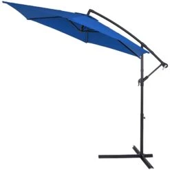 Ampelschirm Blau Alu Ø330cm UV-Schutz 50+ -Elholly Geschaft 135e7f62105d58729efaf3239f218eaa a de 104084g 1