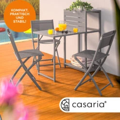 Gartenstuhl 2er-Set Grau -Elholly Geschaft 1785619fcd8d284cad6f37cbd2ca462d 02 109687 on amb amz high de 1