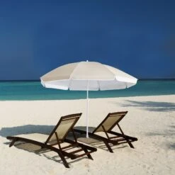 Sonnenschirm Cyprus Beige 180cm Neigefunktion -Elholly Geschaft 1968f5f69431c70dc2dab56850d1e71e beige 180