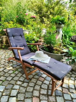 Sonnenliege Queen Mary Inkl. Auflage Anthrazit -Elholly Geschaft 1b55a7a4d8c7e83e465061a3356939d7 de 102317d 42