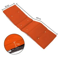 Auflage Sunlounger Orange 195x55x5cm -Elholly Geschaft 1f88abcd794e8d5d94dcbf6c6d2de783 de 101152d 5 1
