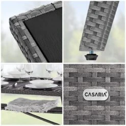 Polyrattan Gartentisch Takeo Grau 190x90x75cm WPC -Elholly Geschaft 1fbd5b501965a2518b25d0f046fac137 de 995691d 07 1