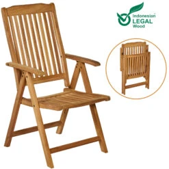 Gartenstuhl Bari 8er-Set Teakholz Klappbar -Elholly Geschaft 2148904052d9e17083d9721a1b4fca2b de 109039g 1