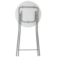 Stehtisch 2er-Set Weiß Holzdekor Ø60cm Klappbar -Elholly Geschaft 23251496b8833836532be34b60893de4 de 108092d 2 1 1