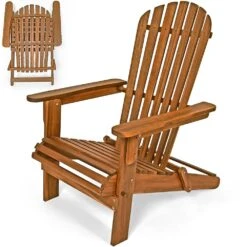 Liegestuhl Adirondack Akazienholz Klappbar -Elholly Geschaft 29bc2f486fa8fb2184add323b69974c9 a de 103908s