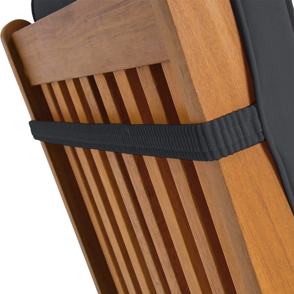 Stuhlauflage 6er-Set Anthrazit Für Hochlehner Vanamo 5 Stuhlauflage 6er-Set Anthrazit Für Hochlehner Vanamo – Bild 3