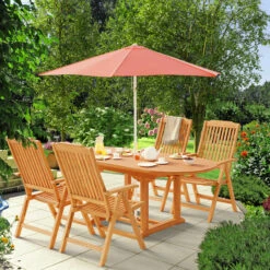 Gartentisch Bari Teakholz 150-200x90x75cm Erweiterbar -Elholly Geschaft 2cc5f81a6b6e05ae63f413cbd04c5552 de 109043d 16 1