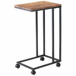 Beistelltisch Schwarz 50x35x65/70cm Mit Rollen -Elholly Geschaft 2e4270a77c1dc32b7b0dc3fb2e19ec6a de 108649g 1 1