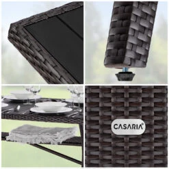 Polyrattan Gartentisch Takeo Braun 190x90x75cm WPC -Elholly Geschaft 330bdbdcfa5012e5d1a0e32ef4ee4d8c de 995689d 07 1