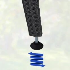 Polyrattan Gartentisch Schwarz 190x90x75cm -Elholly Geschaft 3a3e20a22d0e0887db409eda8d7a0c03 de 993347d 8 1 1