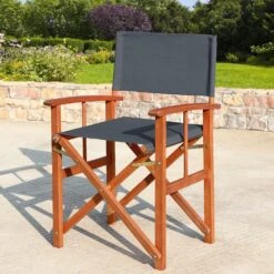 Regiestuhl Cannes Anthrazit Eukalyptus FSC®-zertifiziert -Elholly Geschaft 3a58b288574a01e106128049106e9e59 de 106816d 6 1 1 1