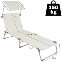 Sonnenliege Ibiza 2er-Set Creme Alu Mit Sonnendach -Elholly Geschaft 3ce2b2935e664fb3ed9e0422e2c0eaa0 de 107059d 1 1