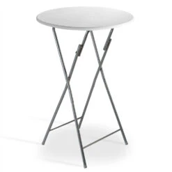 Stehtisch Weiß Holzdekor Ø60cm Klappbar -Elholly Geschaft 3dc8c0cb72201d8c19b8c213fc712749 a de 108092g1 1 1