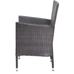 Polyrattan Gartenstuhl 6er-Set Braun Stapelbar -Elholly Geschaft 40704ab14efb44f79e587cb510fd71a5 de 109138d 9 1 1 1