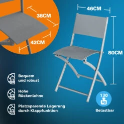 Gartenstuhl 4er-Set Grau -Elholly Geschaft 4214baab122a3db8347962f0b086e1c6 06 996513 on dts amz high de 1