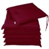 Sitzkissen 6er-Set Boston Rot 43x39x5cm -Elholly Geschaft 424646b5256fd343f0ec13064496b5e6 de 102263d 3 1