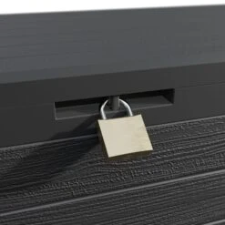 Auflagenbox Woody Anthrazit Holzoptik 280L -Elholly Geschaft 42583ac46dfa9f920052998d12d57fc6 a de 191390g9 3