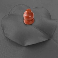 Sonnenschirm Anthrazit Holz Ø330cm UV-Schutz 50+ -Elholly Geschaft 435733c3aeedefafe8ae594d67d3ad38 de 108782d 4 1 1