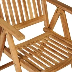 Gartenstuhl Bari 8er-Set Teakholz Klappbar -Elholly Geschaft 46f65db1496d27f0345e55b1fbd8135b de 109039d 1 1 1