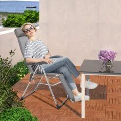 Gartenstuhl Hochlehner 2er-Set Anthrazit Alu -Elholly Geschaft 486a9f9a0af7b6567188a5b580727de8 2