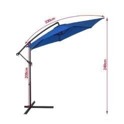 Ampelschirm Blau Alu Ø330cm UV-Schutz 50+ -Elholly Geschaft 4aa3934888c3f14c14bbd612722ddc83 de 104084d 10 1
