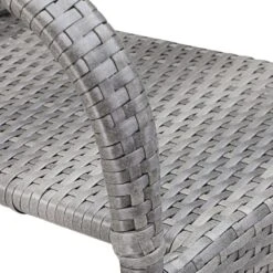 Polyrattan Stapelstuhl Comfort 4er-Set Grau -Elholly Geschaft 4e93743460ba88e6889e29d339e70e28 de 108675d 2 1