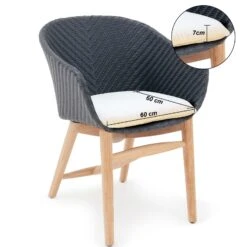 Sitzkissen Milano Torino 4er-Set Weiß 60x60x7cm 5 Sitzkissen Milano Torino 4er-Set Weiß 60x60x7cm -Elholly Geschaft 4ef1239f537137b45183e42652682a8d de 180064d 1 1 1 1