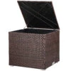 Polyrattan Auflagenbox Braun 318L -Elholly Geschaft 519671ab813eefc728a06ea0604a941f a de 108954g 1 1