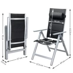 Gartenstuhl Bern Premium 2er-Set Silber Gepolstert -Elholly Geschaft 54461d1e61624529ea4c30154a49efdf de 108765d 8 1 1 1