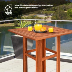Stehtisch Akazienholz 75x75x110cm -Elholly Geschaft 55be31030ff580d1b75cce25fe7b5683 07 103757 on dts amz high de 1