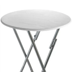 Stehtisch Weiß Holzdekor Ø60cm Klappbar -Elholly Geschaft 5a41d5cbbe6a4a6de9f3b6429579f52e de 108092d 6 1