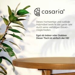 Stehtisch Akazienholz Ø80cm Klappbar -Elholly Geschaft 5a8ba62108c67803092f54d26f415b1d 8