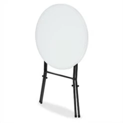 Stehtisch Weiß Kunststoff Ø75cm Klappbar -Elholly Geschaft 62ee116a5dd4fc03231736837199f3e9 de 101585d 5 1