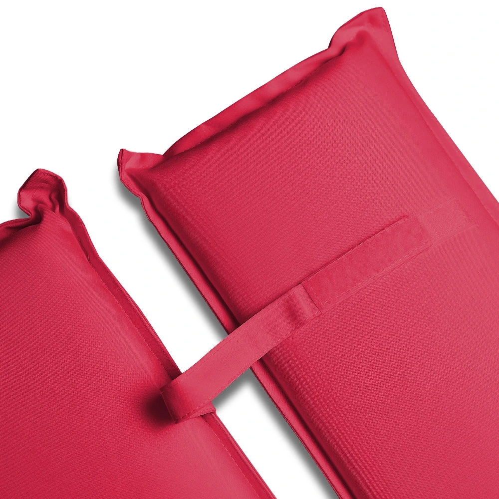 Auflage Saunaliege Rot 177x58x7cm 11 Auflage Saunaliege Rot 177x58x7cm – Bild 9