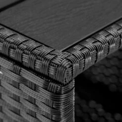 Polyrattan Beistelltisch Vedis Schwarz 45x45x40cm -Elholly Geschaft 66259d8ff4a73896aceecb8559896ce5 de 109508d 06 1