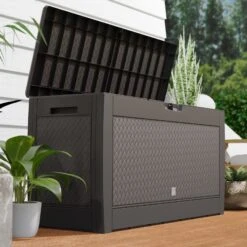 Auflagenbox Matuba Braun 310L Rollen -Elholly Geschaft 6ec1f0da4e534b109174633ce2e0d428 de 104255d 1