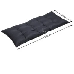 Bankauflage Anthrazit 110x50x8cm -Elholly Geschaft 75333610fb13c1422c7b279f4ffa92a7 de 108024d 6 1