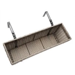 Polyrattan Blumenkasten 2er-Set Creme -Elholly Geschaft 80c9ea0bef2f9432043f7366ba451ec6 de 108064d 3