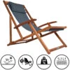 Sonnenliege Anthrazit Akazienholz 94x60x94cm -Elholly Geschaft 88691cc02c454c227ebcf96c98a262a2 de 105967d 15