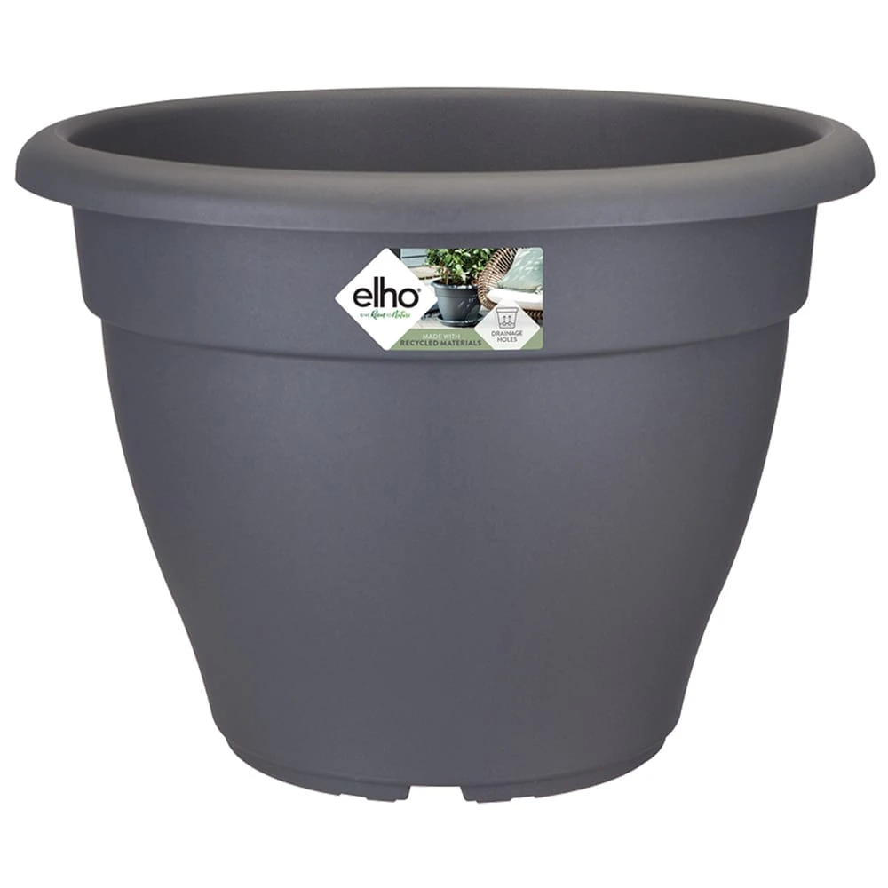 Elho Blumentopf Anthrazit 35x26cm 11,8L 4 Elho Blumentopf Anthrazit 35x26cm 11,8L – Bild 2
