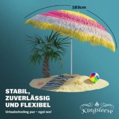 Sonnenschirm Hawaii Bunt Ø160cm UV-Schutz 30+ -Elholly Geschaft 8e48760d26949a79a305254052ed1bec 05 109182 on fs m web low de 1