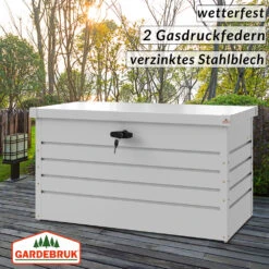 Abschließbare Auflagenbox Weiß Metall -Elholly Geschaft 93454f5aa6a8273f046573123efb7011 de 108581d 11