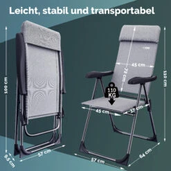 Gartenstuhl 2er-Set Grau Alu Klappbar -Elholly Geschaft 95e4acdab400cc5875fa9e0c5a57c978 07 109579 on dts amz high de 1 1