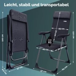 Gartenstuhl 2er-Set Anthrazit Alu Klappbar -Elholly Geschaft 9924dca351c28ac821403ac1c06cb1f5 07 109581 on dts amz high de 1