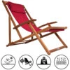 Sonnenliege Rot Akazienholz -Elholly Geschaft 9e79f98b6f0d815992e94ae49f0dd91e de 100484d 15