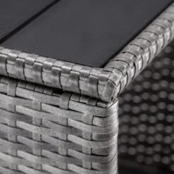 Polyrattan Beistelltisch Vedis Grau 45x45x40cm -Elholly Geschaft a1192b4a9340c15db08f00034bde6c08 de 109511d 06 1