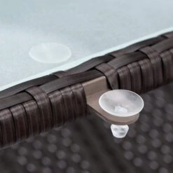 Polyrattan Gartentisch Takeo Braun 190x90x74cm Glas -Elholly Geschaft a11bd92e745d9e807512ce0e55285a28 de 995693d 17 1