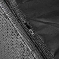 Polyrattan-Auflagenbox Schwarz 150x77x73cm Mit Rollen -Elholly Geschaft a23e4afe3ff0d787bdca4eb70cf0fd5f de 108343d 8